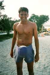 Would you buy a used cricket bat from this man?